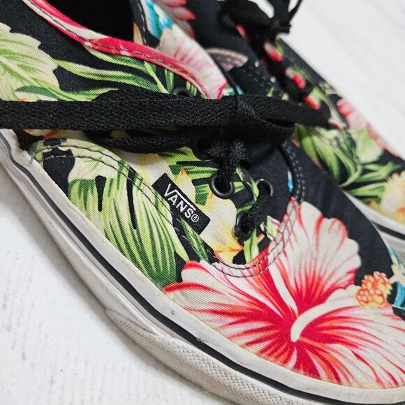 Vans Hawaiian Tropical Sneakers Women's SZ 7 Men's SZ 5.5 Multicolor Casual VGUC - Picture 3 of 8